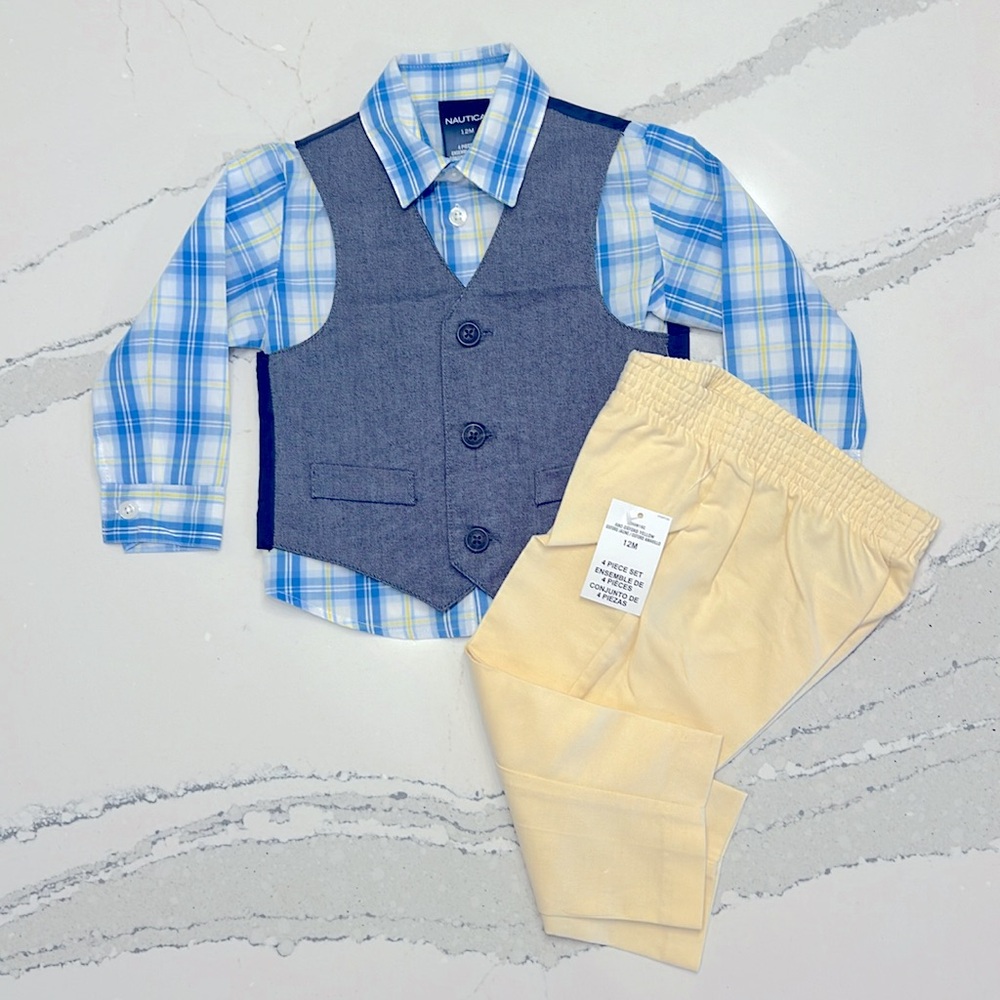 Nautica Baby Boy 3-piece set, 12 months, NWT